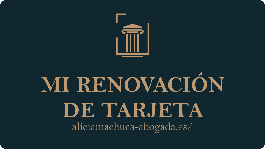MI RENOVACION DE TARJETA ESPANA