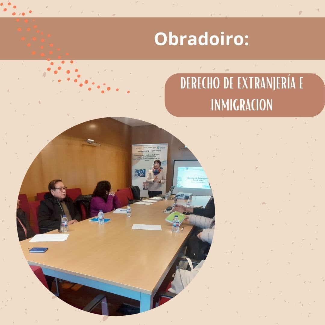 Obradoiro sobre Derecho de Extranjeria e Inmigracion. Alicia Machuca
